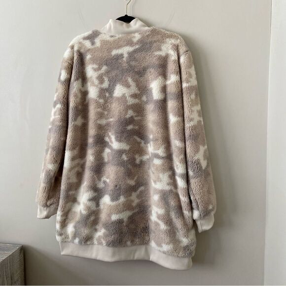 Columbia-multi Colour Faux Fur Full Zip Jacket - Picture 7 of 12